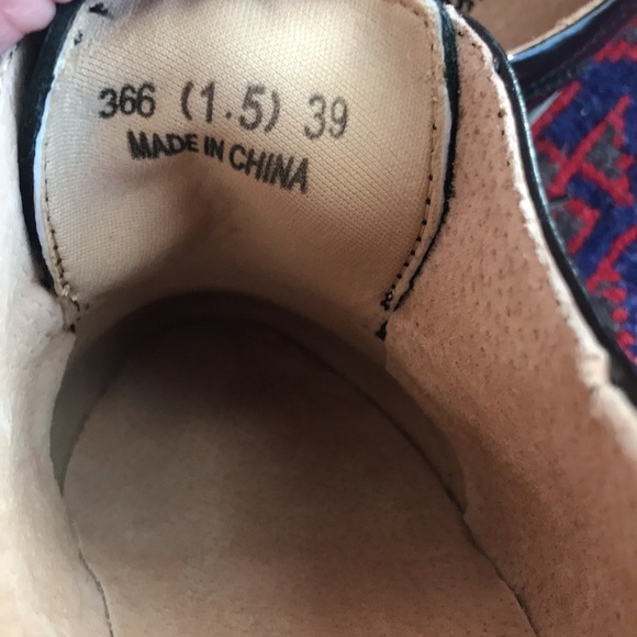 Dadawen Black Oxford style with platform - Picture 5 of 5